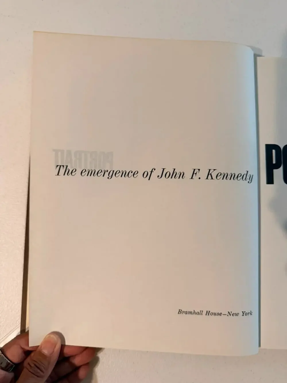 Book Portrait by Jaques Lowe Published by Bramhall House NY Hardcover